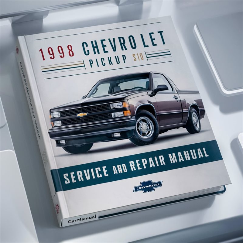 1998 Chevrolet S10 Pickup Service Repair Workshop Manual PDF
