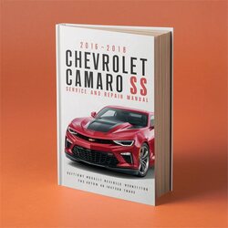 2016-2018 Chevrolet Camaro SS Service Repair Workshop Manual PDF