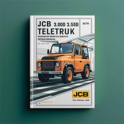 JCB 3.0D 3.0G 3.5D Teletruk Workshop Manual de servicio y reparación 