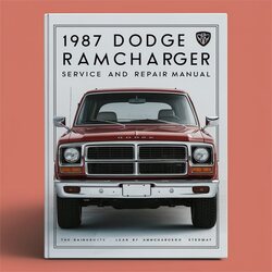 1987 Dodge D Series Ramcharger Service Repair Workshop Manual PDF