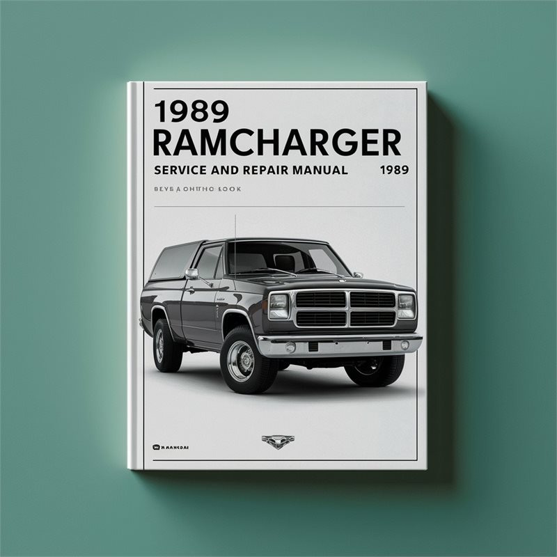 1989 Dodge 300M Ramcharger Service Repair Workshop Manual PDF