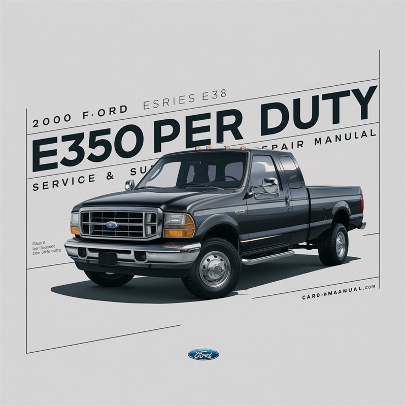 2000 Ford Super Duty E-series E350 Service Repair Workshop Manual PDF