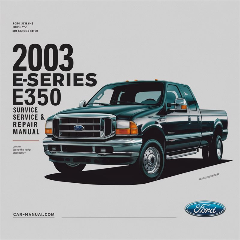 2003 Ford Super Duty E-series E350 Service Repair Workshop Manual PDF