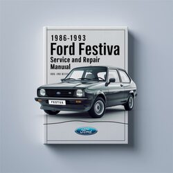 1986-1993 Ford Festiva Service Repair Workshop Manual PDF