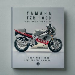 1987-1988 Yamaha FZR Models 1000 FZR1000 Genesis Service Repair Workshop Manual PDF
