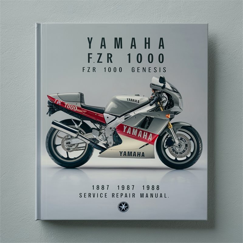 1987-1988 Yamaha FZR Models 1000 FZR1000 Genesis Service Repair Workshop Manual PDF