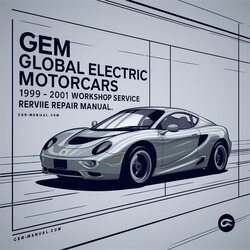 1999-2001 Gem Global Electric Motorcars Service Repair Workshop Manual PDF