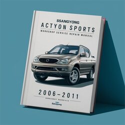2006-2011 Ssangyong Actyon Sports - Ma Service Repair Workshop Manual PDF