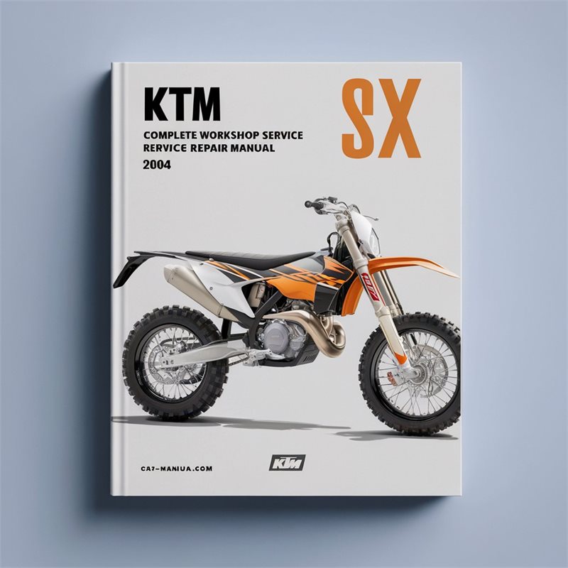 2004 KTM 85 Service Repair Workshop Manual PDF