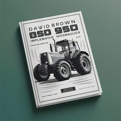 David Brown 850 950 Implematic Hydraulics Tractor Service Repair Workshop Manual PDF