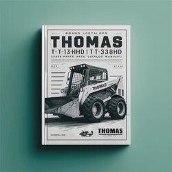 Thomas T-173 T-183HD T-203HD T-233HD Skid Steer Loader Spare EPC Parts Catalog PDF