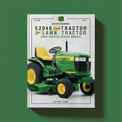 John Deere S2046 Scotts Lawn Tractor Shop Service Repair Workshop Manual PDF