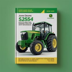 John Deere S2554 Scotts Lawn Garden Tractor Shop Service Repair Workshop Manual PDF