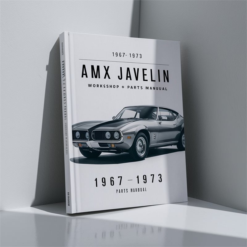 1967-1973 AMC Amx Javelin Parts 2430 Pgs Catalog PDF