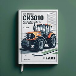 Kioti Daedong CK3010 Tractor Service Repair Workshop Manual PDF