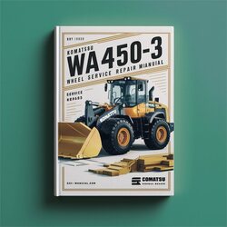 Komatsu WA450-3 Wheel Loader Shop Service Repair Workshop Manual PDF