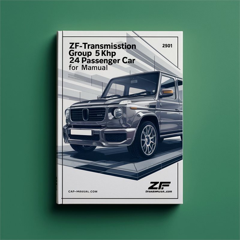 Chevrolet Passenger ZF Transmission Group 5HP 24 Car BMW Service Repair Workshop Manual PDF