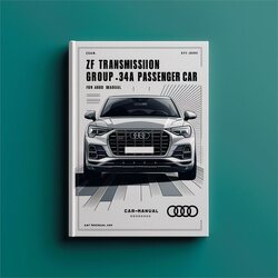 ZF Transmission Group 5HP 24A Passenger Car Audi Service Repair Workshop Manual PDF
