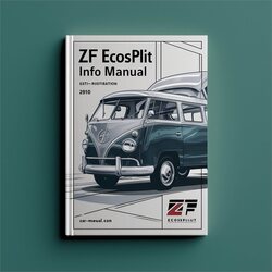 ZF Ecosplit Info Service Repair Workshop Manual PDF