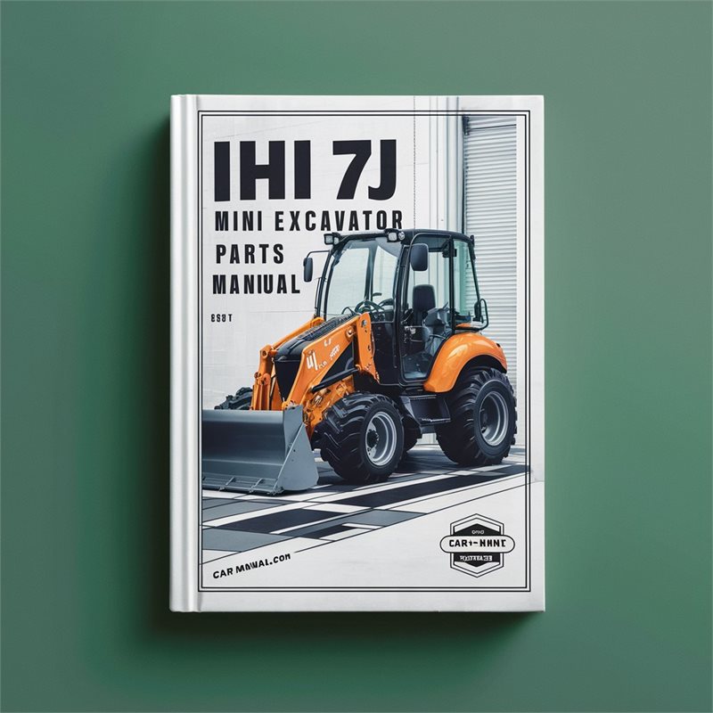 IHI 7J Mini Excavator Parts Catalog PDF