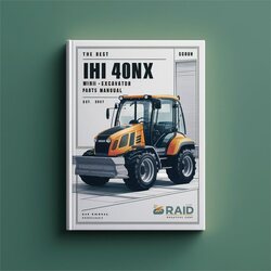 IHI Best 40NX 45NX Mini Excavator Parts Catalog PDF