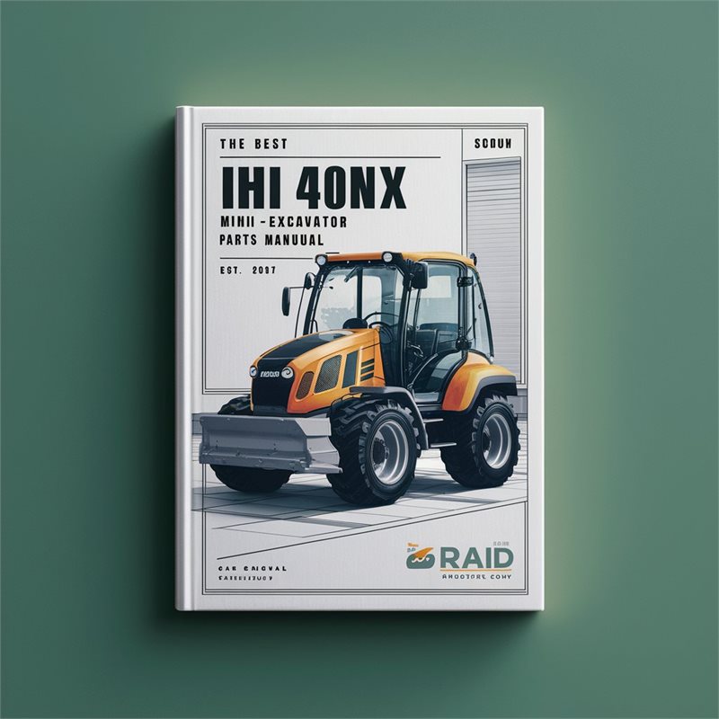 IHI Best 40NX 45NX Mini Excavator Parts Catalog PDF