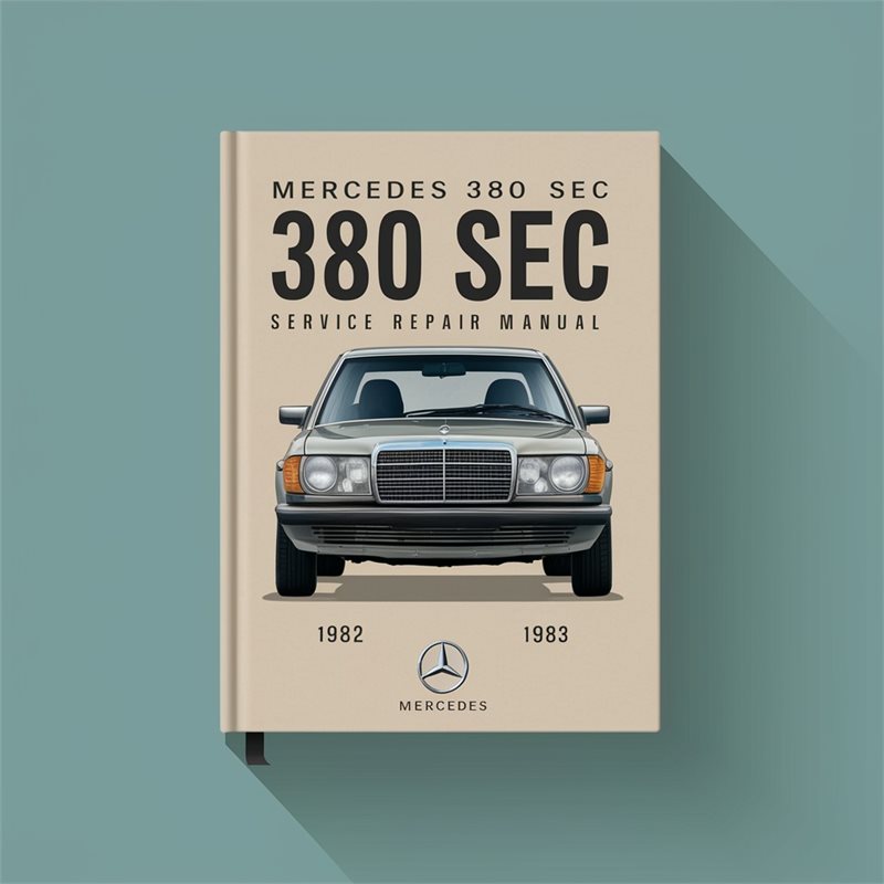 1982-1983 Mercedes 380 Sec Service Repair Workshop Manual PDF