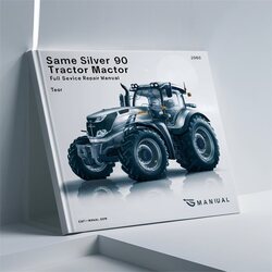 Same Silver 90 Tractor Service Repair Workshop Manual PDF