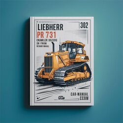 Liebherr PR 731 B-M Crawler Dozers SN From 392 Service Repair Workshop Manual PDF