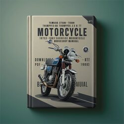 1975-1983 Yamaha SR Models XT500 SR500 TT500 Thumper E XT TT 500 Motorcycle Service Repair Workshop Manual PDF