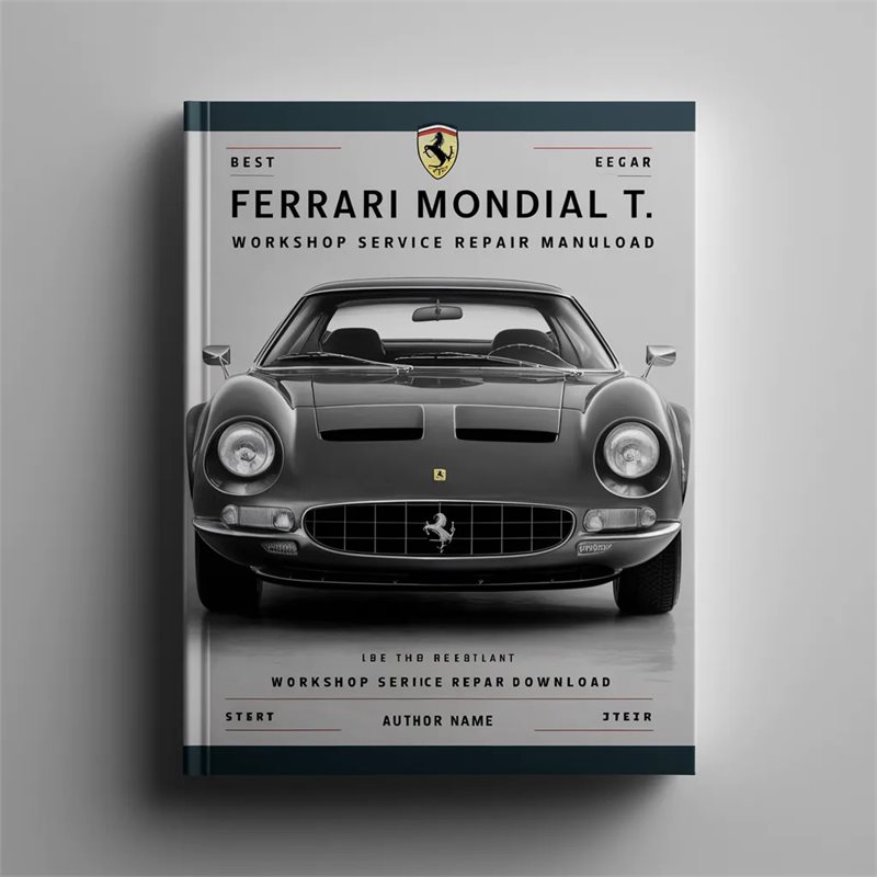 Ferrari Mondial Best T Service Repair Workshop Manual PDF