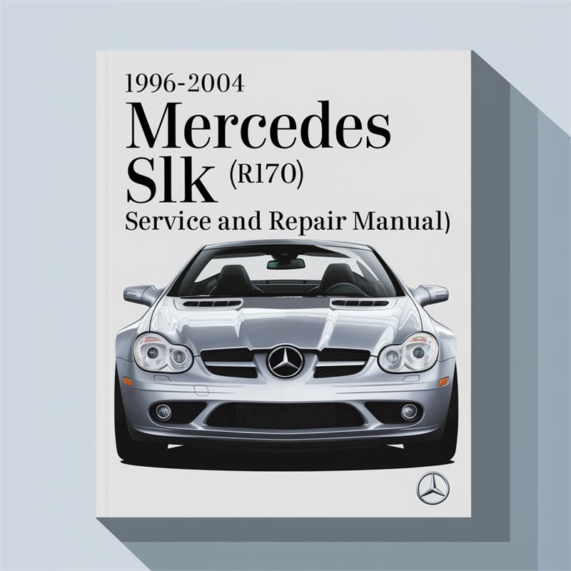 1996-2004 Mercedes SLK Class (R170) Service Repair Workshop Manual PDF