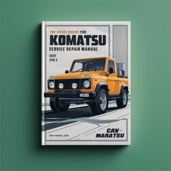 TNV Diesel Engine Komatsu SK815-5 Turbo Service Repair Workshop Manual PDF
