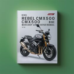 Honda Rebel CMX500 CMX500A Bike Service Repair Workshop Manual PDF