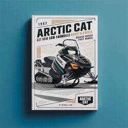 1993 Arctic CAT EXT 580 Mountain Snowmobile Service Repair Workshop Manual PDF
