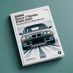 1995-2001 BMW 7 Series E38 Service Repair Workshop Manual PDF