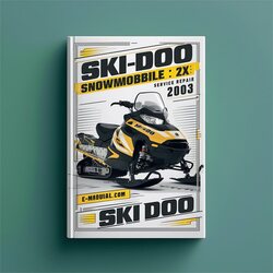 2003 SKI-DOO ZX Snowmobile Ski Doo Service Repair Workshop Manual PDF