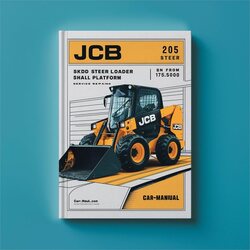 JCB 205 Skid Steer Loader Small Platform SN From 1755000 Service Repair Workshop Manual PDF