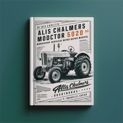 Allis Chalmers Tractor Model 5020 Service Repair Workshop Manual PDF