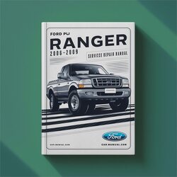 2006-2009 Ford Ranger PJ Service Repair Workshop Manual PDF