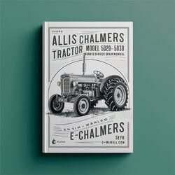 Allis Chalmers Tractor Model 5020 5030 Service Repair Workshop Manual PDF
