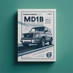 Volvo Penta Outboard MD1B Marine Diesel Engines Service Repair Workshop Manual PDF