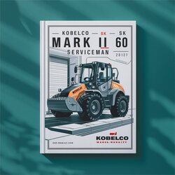 Kobelco Mark III SK 60 Hydraulic Excavator Serviceman Service Repair Workshop Manual PDF
