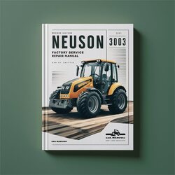 Neuson 3003 Compact Excavator Service Repair Workshop Manual PDF