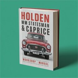 Chevrolet Caprice Holden WM Statesman Service Repair Workshop Manual PDF