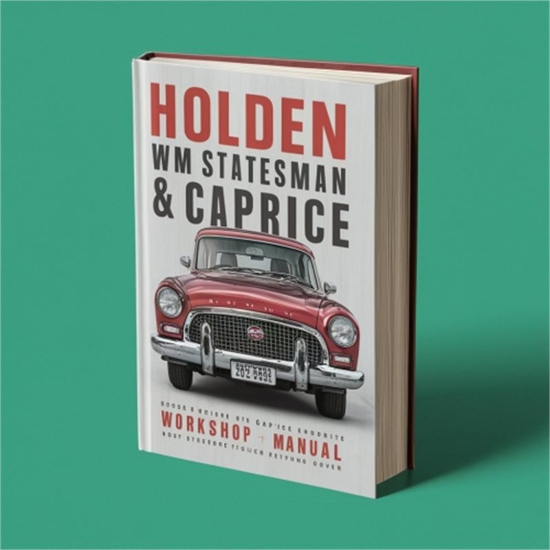 Chevrolet Caprice Holden WM Statesman Service Repair Workshop Manual PDF