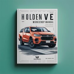 Holden VE Series Ute Service Repair Workshop Manual PDF