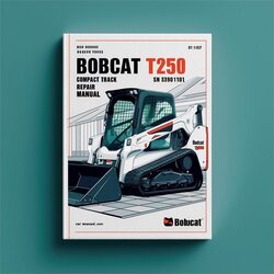 Bobcat T250 Compact Track Loader SN 531911001 Above Service Repair Workshop Manual PDF