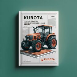 Kubota L3200 L 3200 tractor Service Repair Workshop Manual PDF
