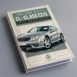 1998-2006 Mercedes CL Class CL-CLASS C215 Service Repair Workshop Manual PDF
